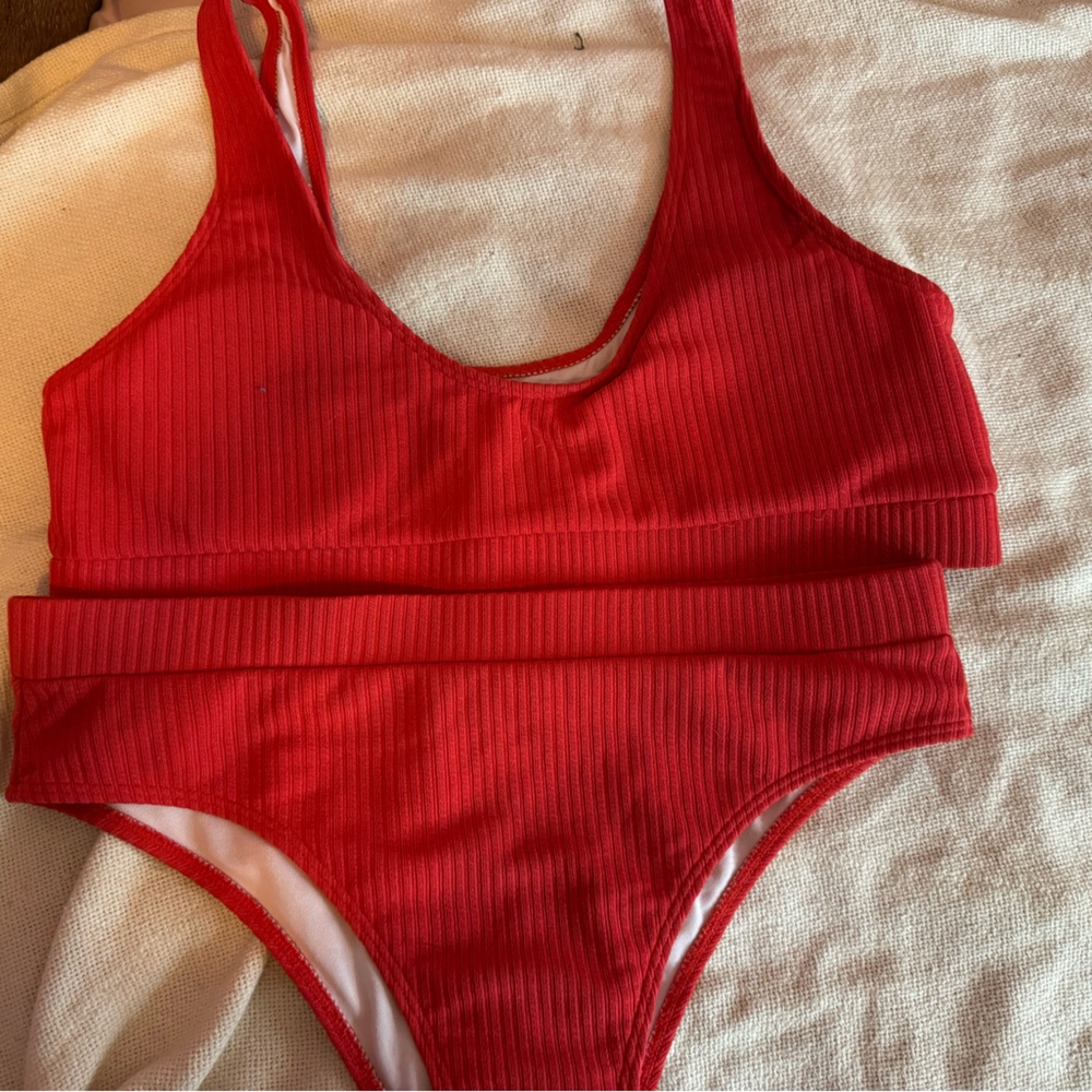 Basic Red Bikini